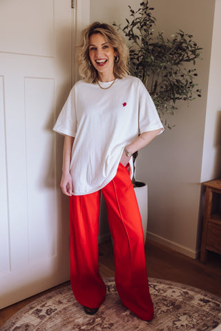 Kayla Pants - Rood