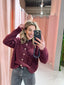 Kiki Cardigan - Bordeaux