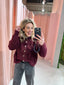 Kiki Cardigan - Bordeaux