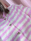 Kiki Cardigan - Roze/Geel