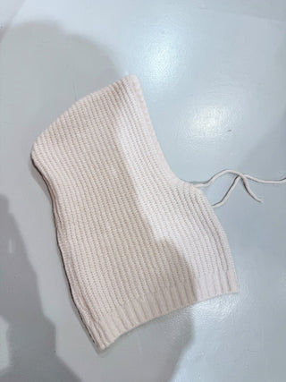 Knitted Balaclava - Beige