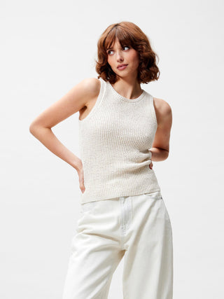 Knitted Top - Ecru