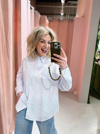 Lara Blouse - Lichtblauw