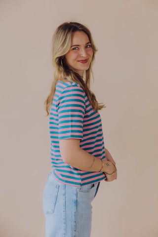 Laura Tee - Zeegroen