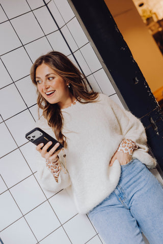 Leopard Longsleeve - Bruin