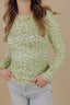 Leopard Longsleeve - Groen