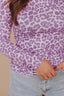 Leopard Longsleeve - Lila