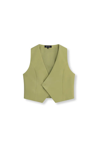 Lillie Waistcoat - Matcha