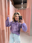 Lindy Cardigan - Paars