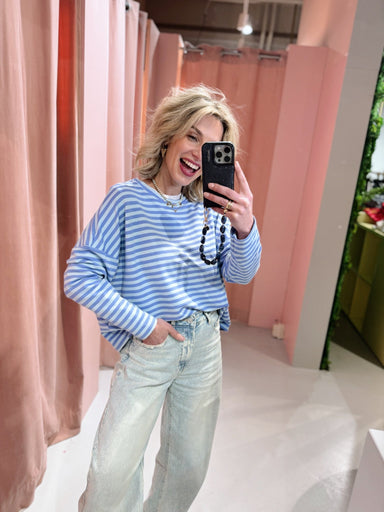 Lisa Longsleeve - Blauw