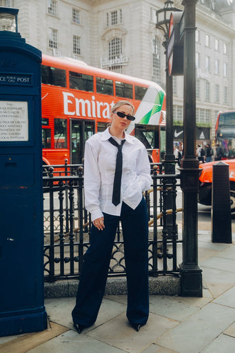 Liva Hourglass Blouse - Wit