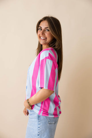 Lobster Tee - Roze