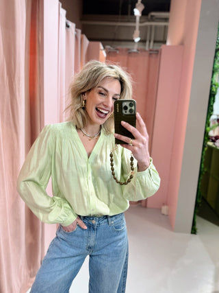 Lois Blouse - Groen
