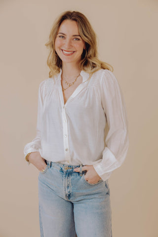 Lois Blouse - Wit