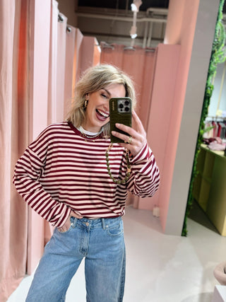 Lola Longsleeve - Bordeaux