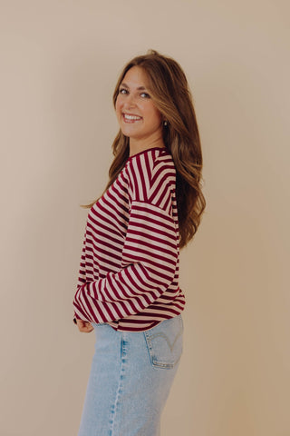 Lola Longsleeve - Bordeaux