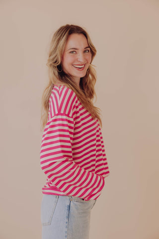 Lola Longsleeve - Fuchsia