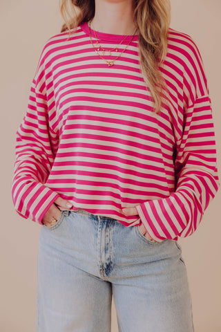 Lola Longsleeve - Fuchsia