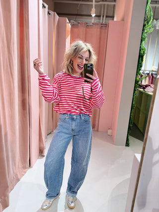 Lola Longsleeve - Fuchsia