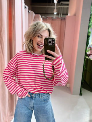 Lola Longsleeve - Fuchsia