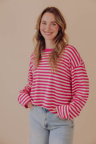 Lola Longsleeve - Fuchsia