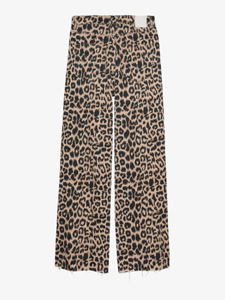 Loose Fit Jeans - Leopard