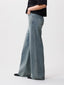 Loose Fit Jeans Strass - Tinted Blue