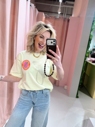 Los Angeles Tee - Geel