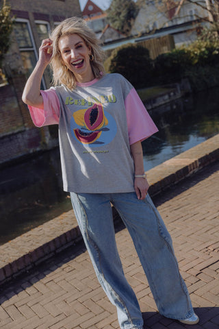 Loui T-Shirt - Grey Melange