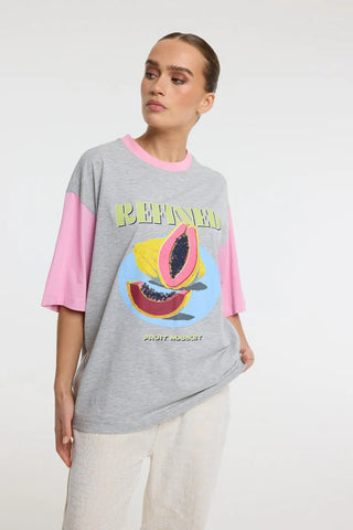 Loui T-Shirt - Grey Melange