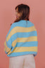 Lova Knit - Blauw/Geel