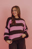 Lova Knit - Fuchsia/Bruin