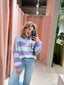 Lova Knit - Paars/Turquoise