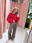 Lova Knit - Rood/Roze