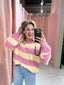 Lova Knit - Roze/Geel