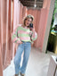 Lova Knit - Roze/mint