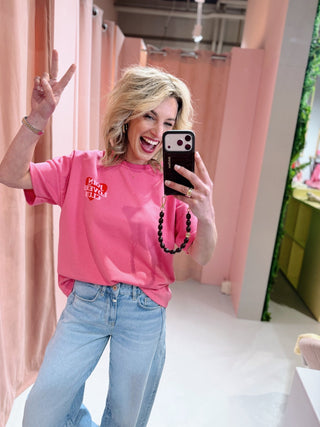 Lover Tee - Roze