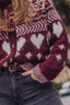 Macy Cardigan - Bordeaux