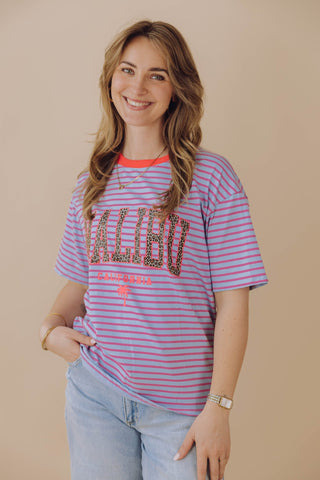Malibu Tee - Blauw