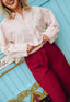 Mara Pants - Bordeaux