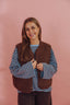 Mara Teddy Gilet - Bruin