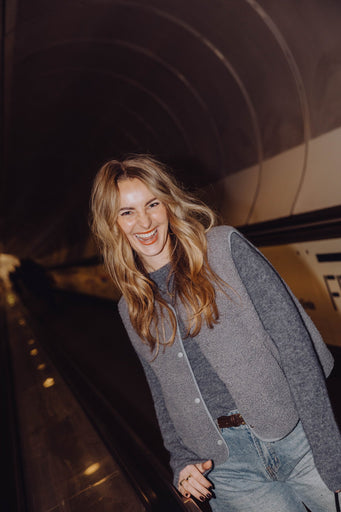 Mara Teddy Gilet - Grijs