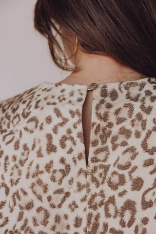Marina Blouse - Leopard