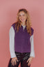 Maud Gilet - Paars