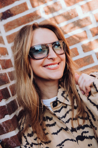 Max Sunglasses - Grey Transparent
