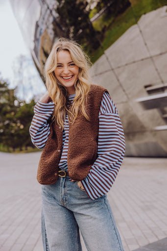 Melanie Longsleeve - Blauw