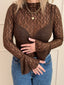 Mireille Lace Top - Bruin