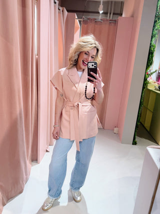 Mirte Gilet - Roze