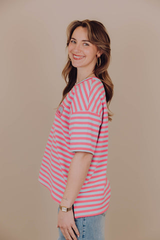 Mon Cheri Tee - Roze