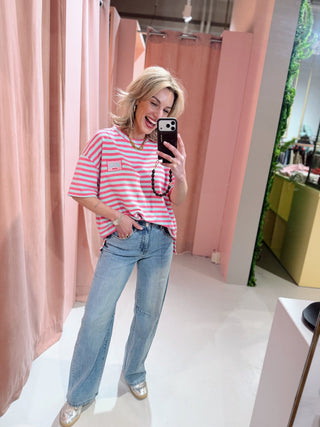 Mon Cheri Tee - Roze